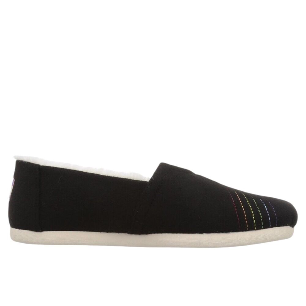 TOMS‎ Shoes Women Size 6.5 Alpagarta Faux Fur Lined Slip-On